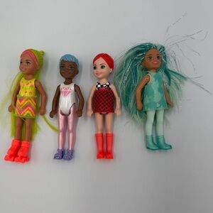 Barbie Chelsea Doll Colorful Fashion Dolls Set